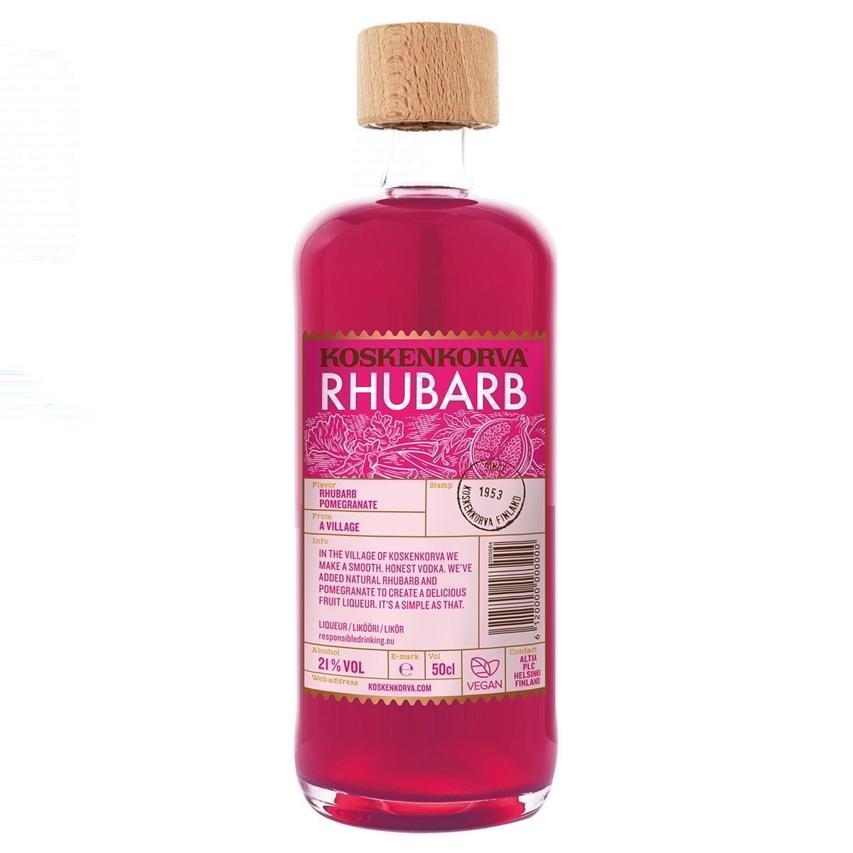 Koskenkorva Rhubarb