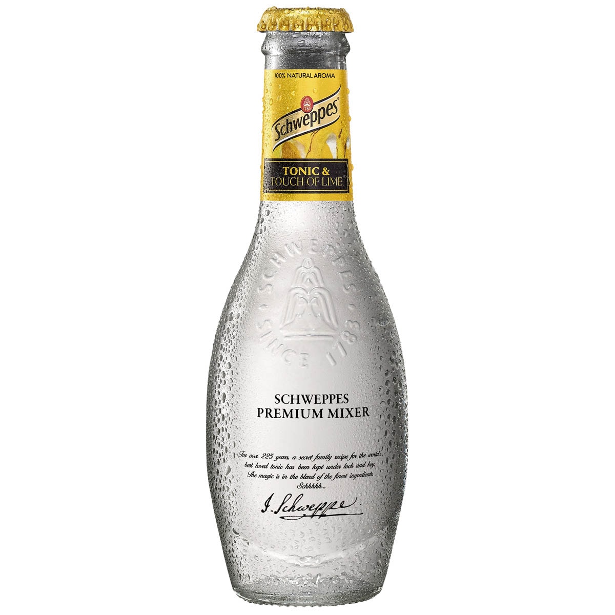 Schweppes Tonic Lime Pall=63case