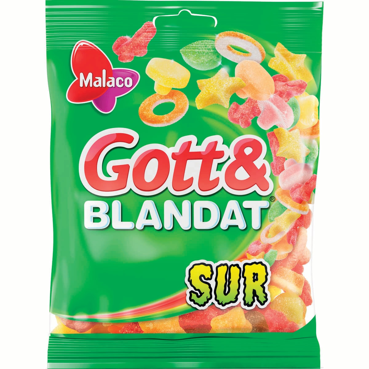 Malaco Gott & Blandat Surt