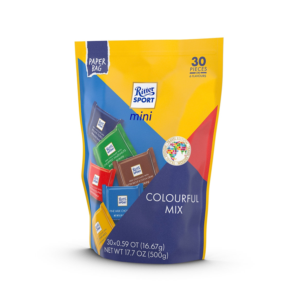 Ritter Sport Mini Colourful Mix Pouch