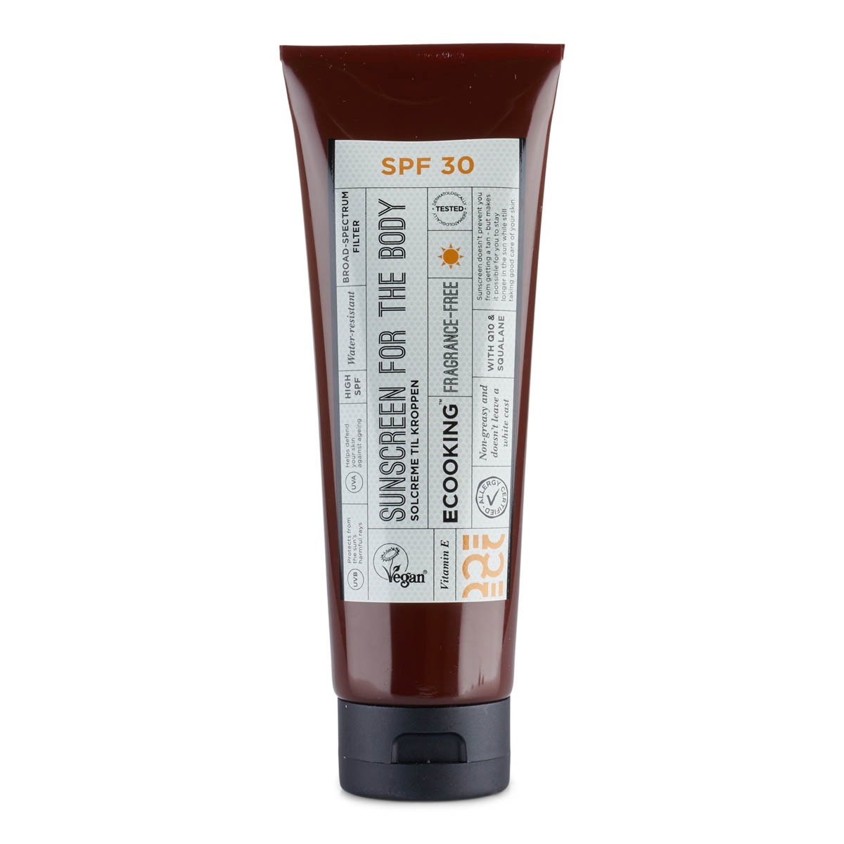 Ecooking Sunscreen Body SPF 30, Fragrance free 250ml