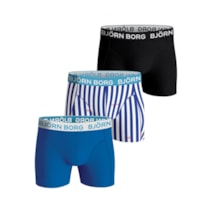 Björn Borg Black/Blue/Stripe M