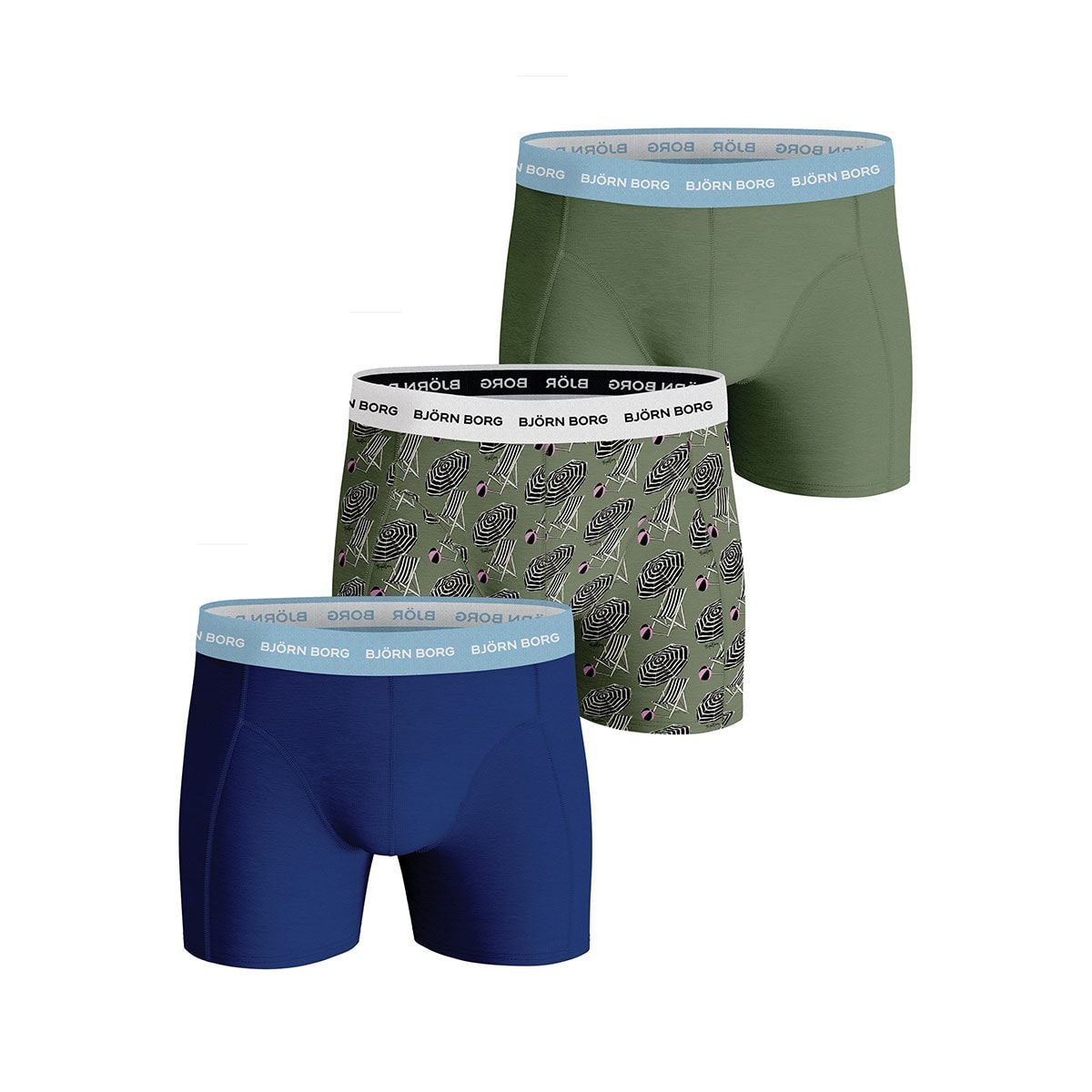 Björn Borg Blue/Green/Pattern M
