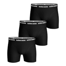 Björn Borg Shorts Noos Solid Black 3p M