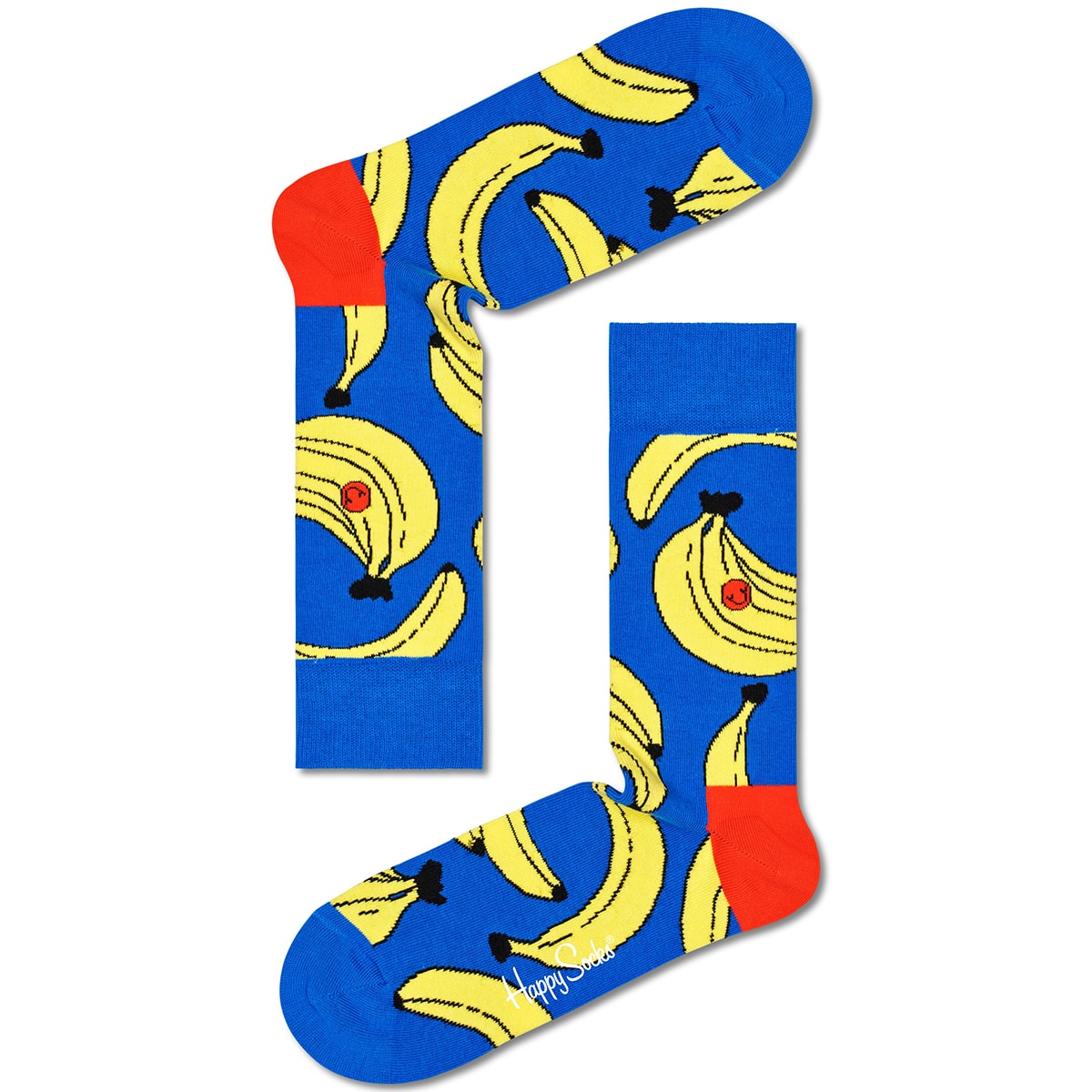 Happy Socks Banana Sock Bright Blue 36-40
