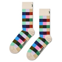 Happy Socks Rainbow Check Sock White 41-46